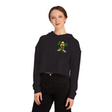 Guac Out - Women’s Cropped Hoodie - The Drip Monster