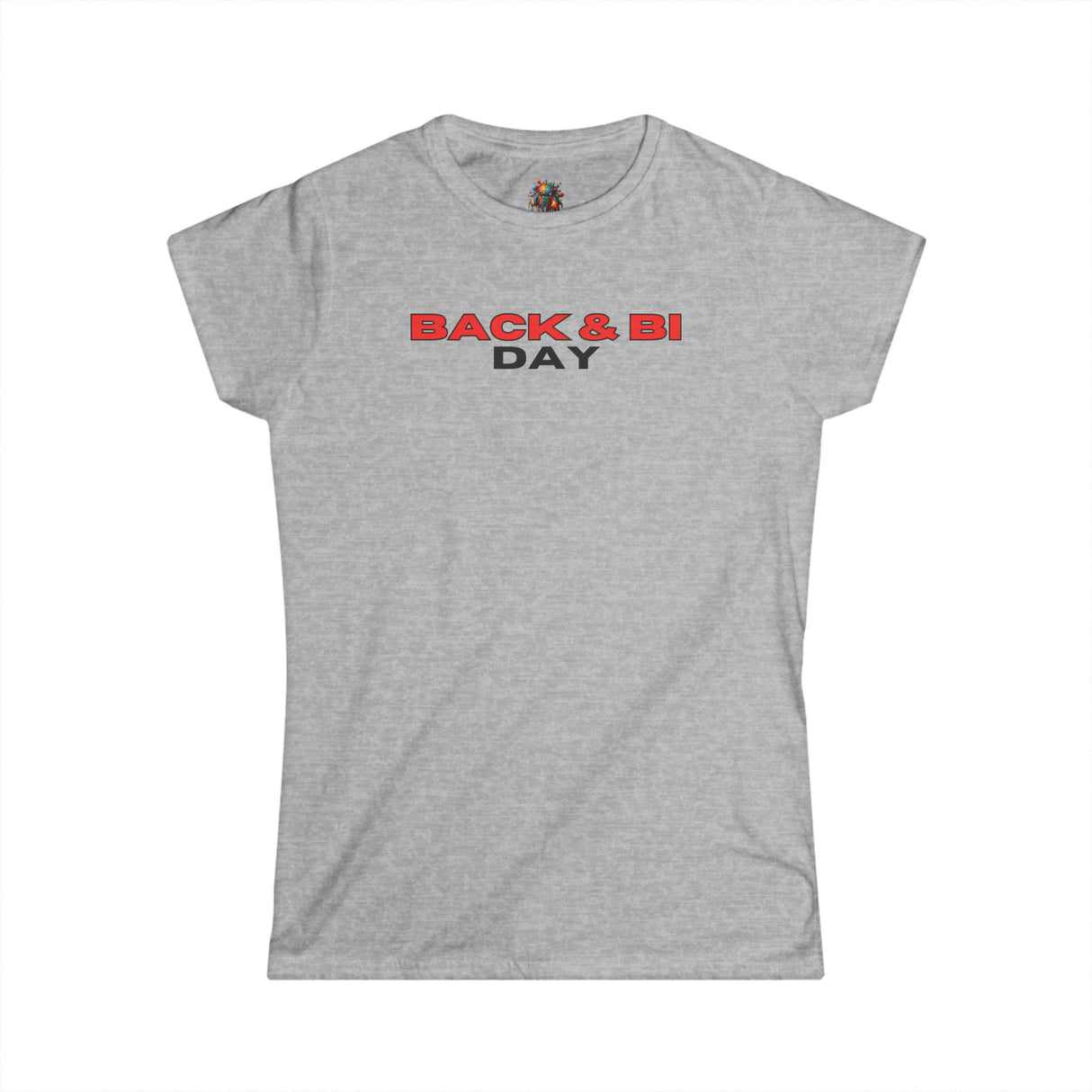 Back & Bi Day - Women's Cotton T-Shirt - The Drip Monster