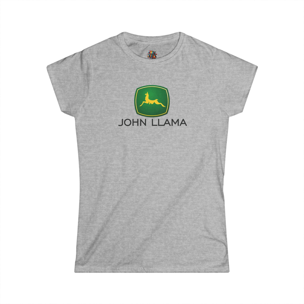 John Llama - Women's Cotton T-Shirt - The Drip Monster