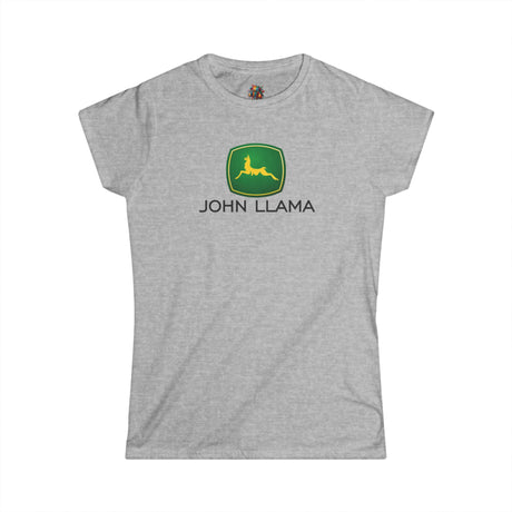 John Llama - Women's Cotton T-Shirt - The Drip Monster