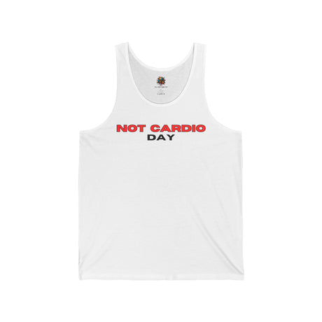 Not Cardio Day - Unisex Tank-Top - The Drip Monster