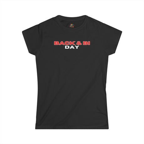 Back & Bi Day - Women's Cotton T-Shirt - The Drip Monster