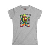 Guac Out - Women's Cotton T-Shirt - The Drip Monster