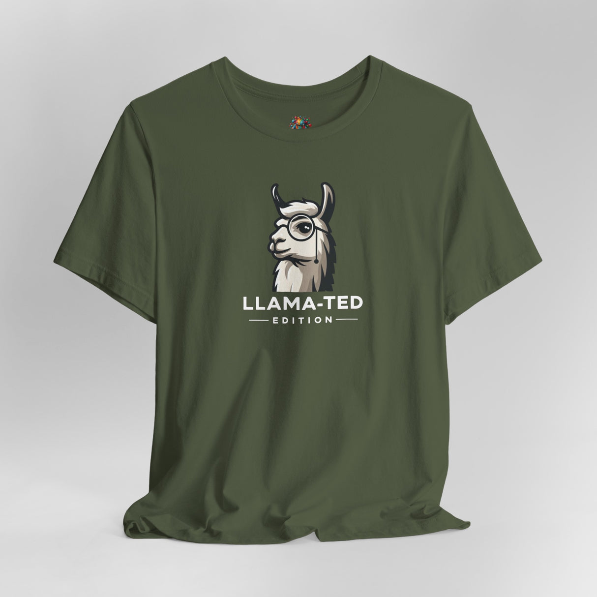 Llama-ted Edition - Unisex Cotton T-Shirt - The Drip Monster