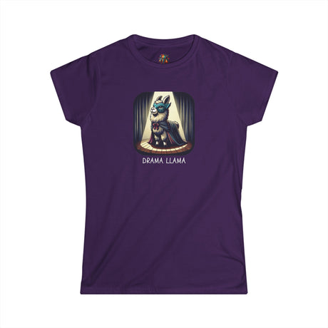 Drama Llama - Women's Cotton T-Shirt - The Drip Monster