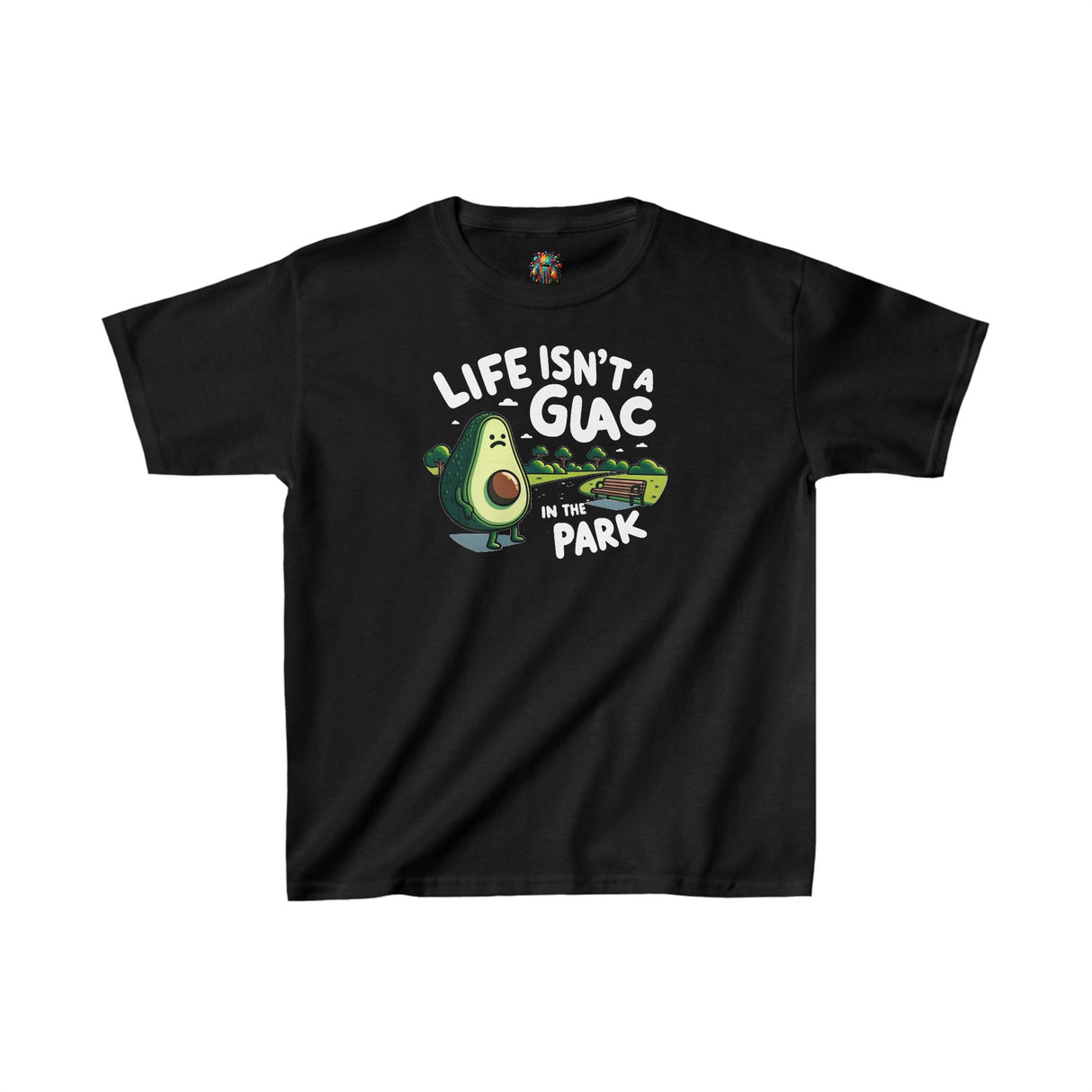 Guac in the Park - Youth Cotton T-Shirt - The Drip Monster