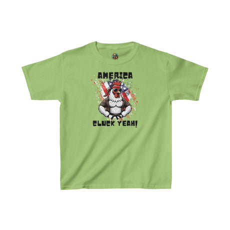 America, Cluck Yeah! - Youth Cotton T-Shirt - The Drip Monster