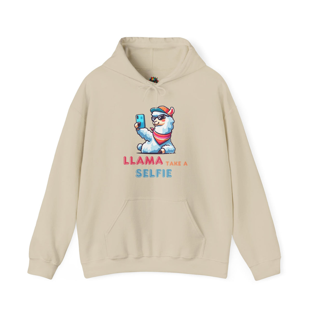 Llama Take a Selfie - Unisex Hoodie - The Drip Monster