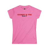 Chest & Tri Day - Women's Cotton T-Shirt - The Drip Monster