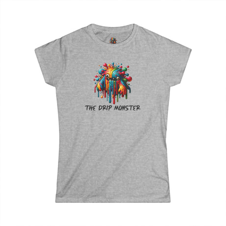 The Drip Monster - Women's Cotton T-Shirt - The Drip Monster