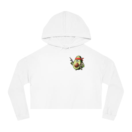 Guac 'N Load - Women’s Cropped Hoodie - The Drip Monster