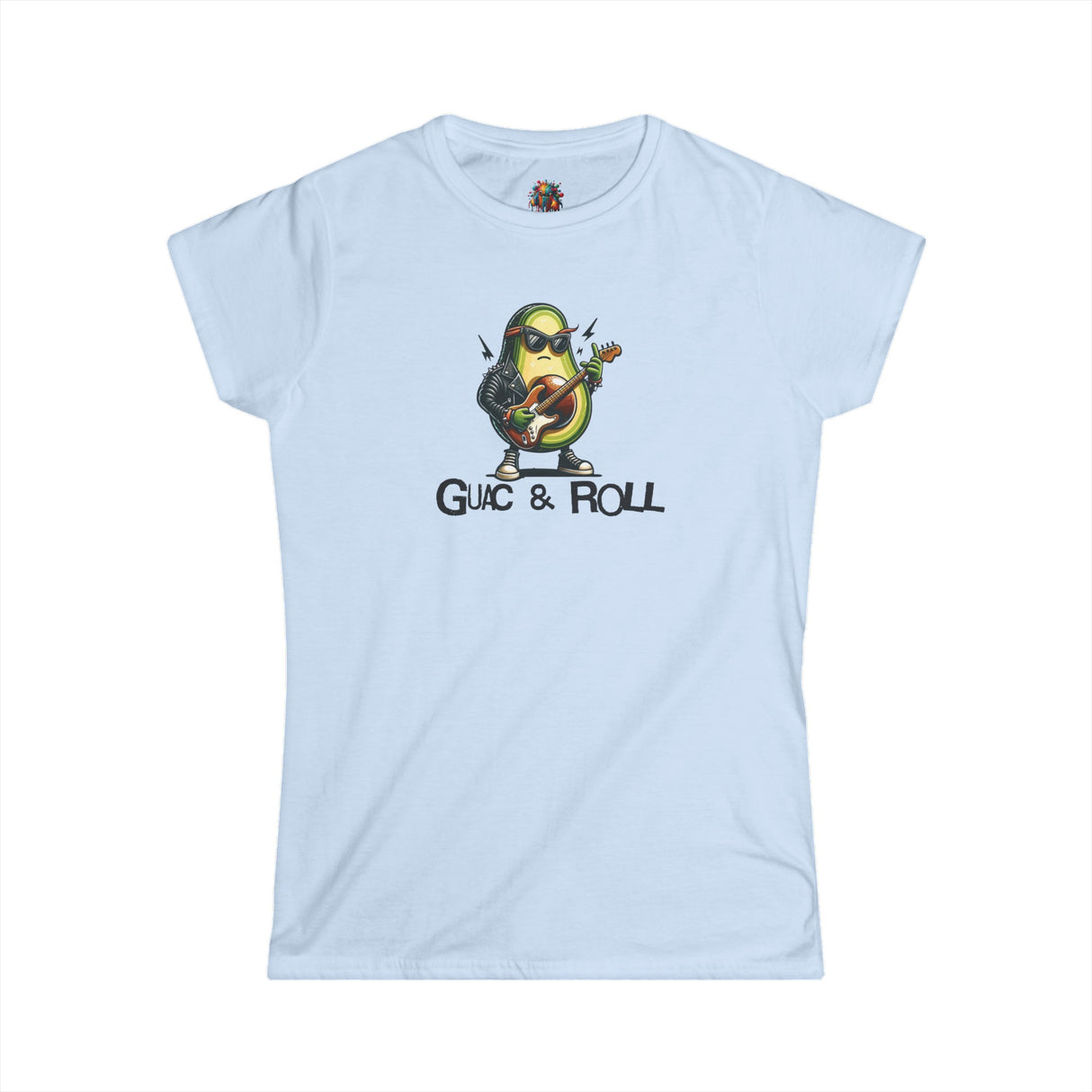 Guac & Roll - Women's Cotton T-Shirt - The Drip Monster