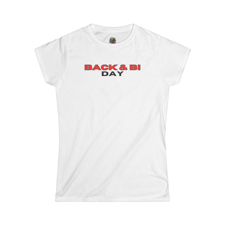 Back & Bi Day - Women's Cotton T-Shirt - The Drip Monster