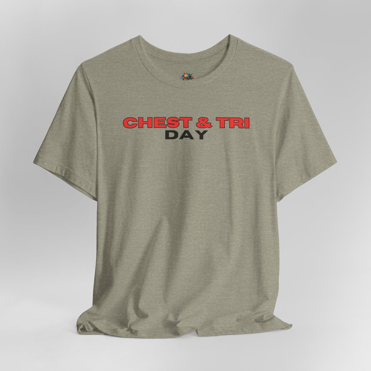 Chest & Tri Day - Unisex Cotton T-Shirt - The Drip Monster