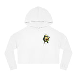 Guac & Roll - Women’s Cropped Hoodie - The Drip Monster