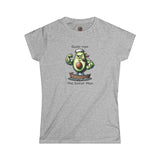 Guac-eye - Women's Cotton T-Shirt - The Drip Monster