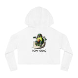 Tony Guac - Women’s Cropped Hoodie - The Drip Monster