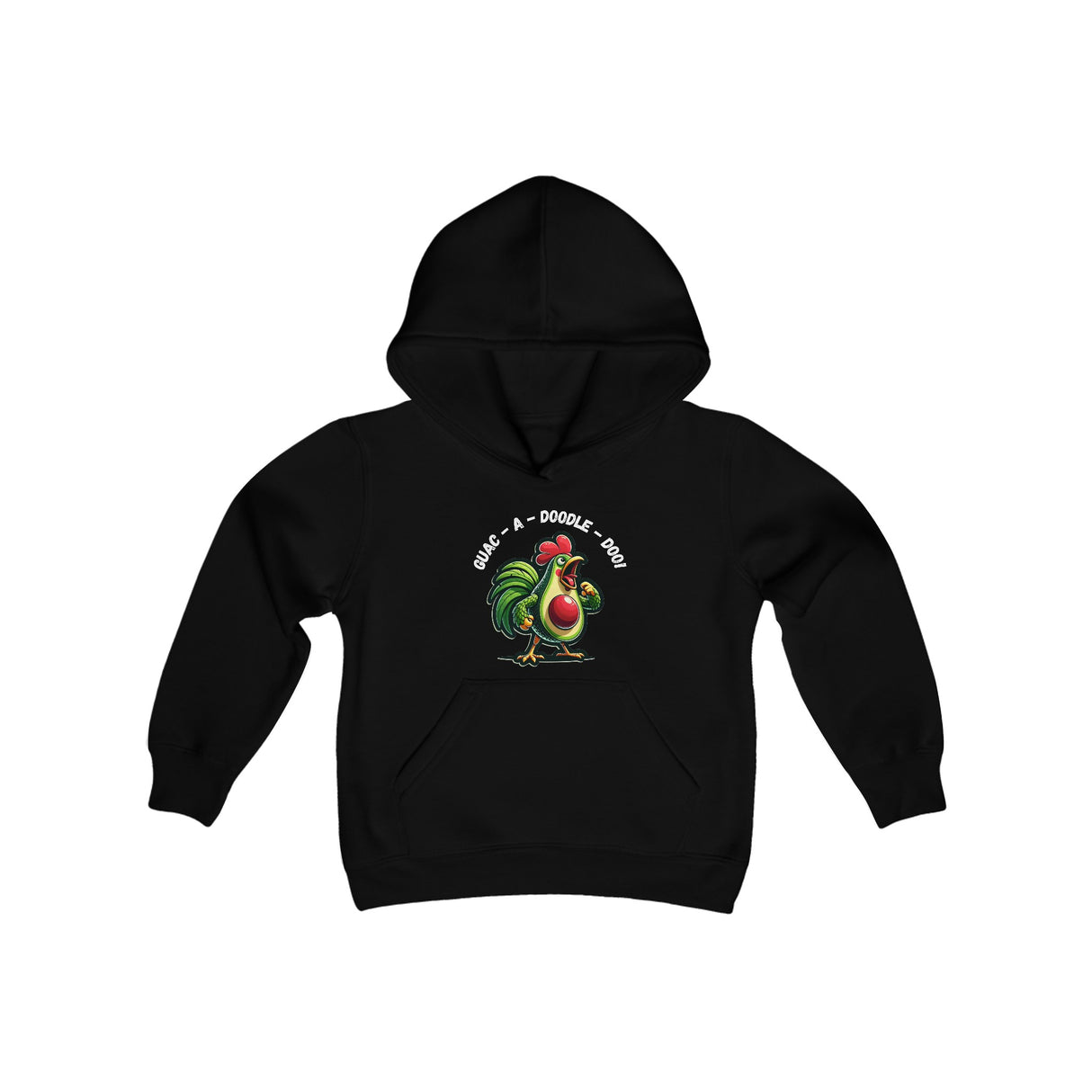 Guac-a-Doodle-Doo - Youth Hoodie - The Drip Monster