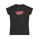 Leg Day - Women's Cotton T-Shirt - The Drip Monster