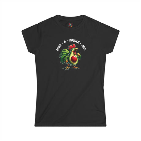 Guac-a-Doodle-Doo - Women's Cotton T-Shirt - The Drip Monster