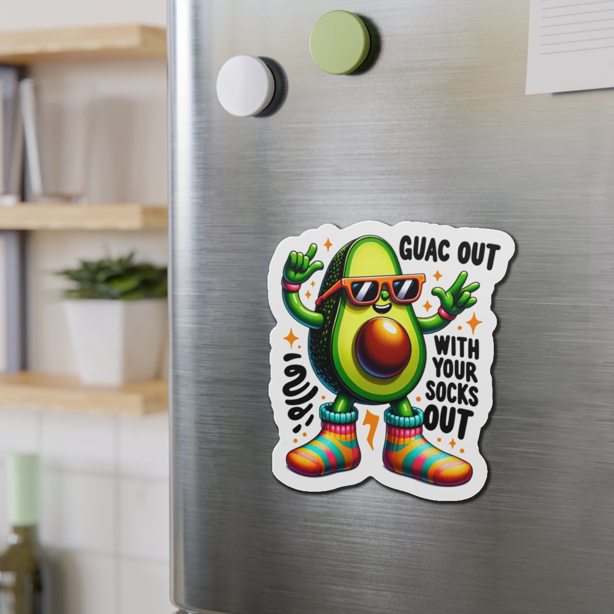 Guac Out - Magnet - The Drip Monster