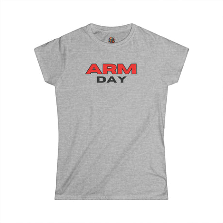 Arm Day - Women's Cotton T-Shirt - The Drip Monster