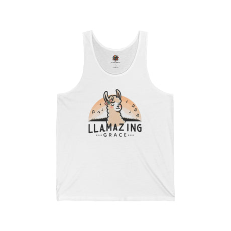 Llamazing Grace - Unisex Tank-Top - The Drip Monster