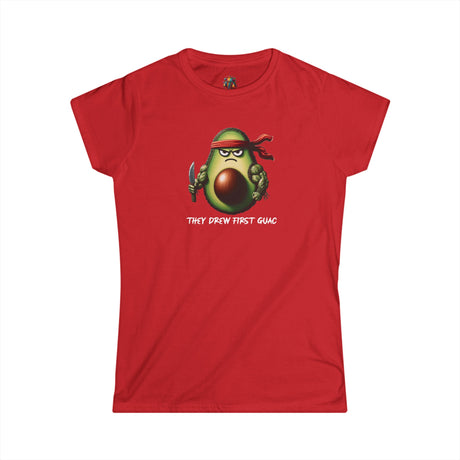 First Guac - Women's Cotton T-Shirt - The Drip Monster