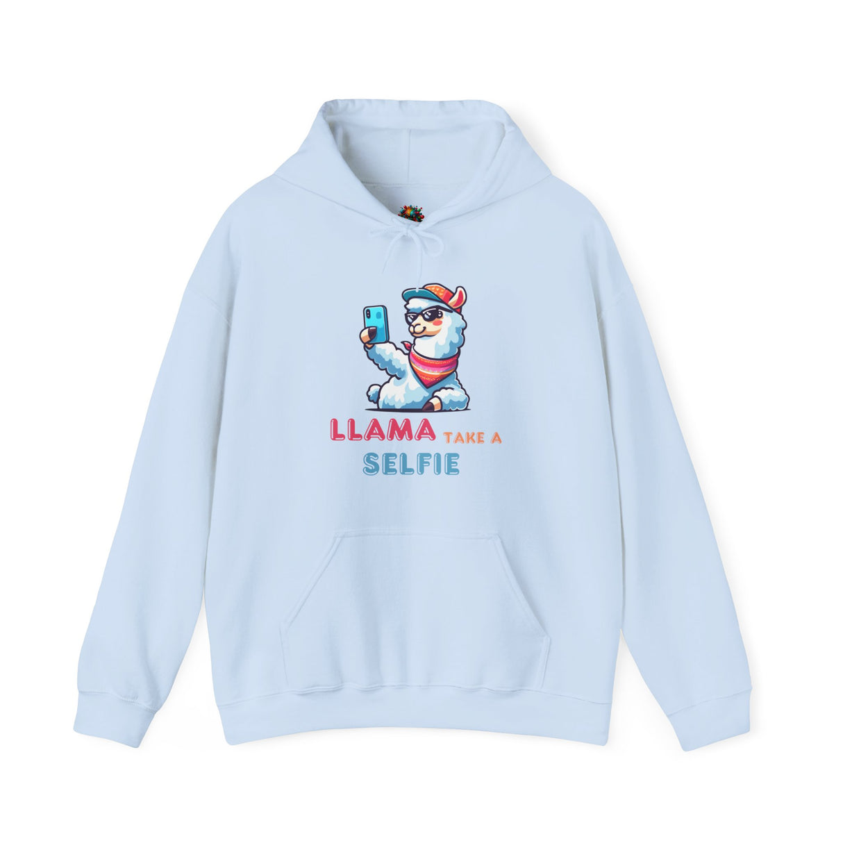 Llama Take a Selfie - Unisex Hoodie - The Drip Monster