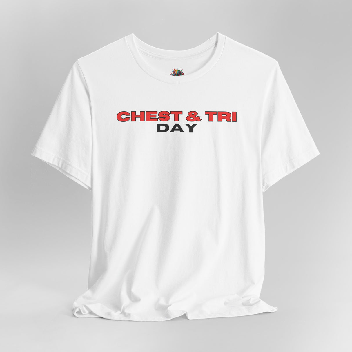 Chest & Tri Day - Unisex Cotton T-Shirt - The Drip Monster