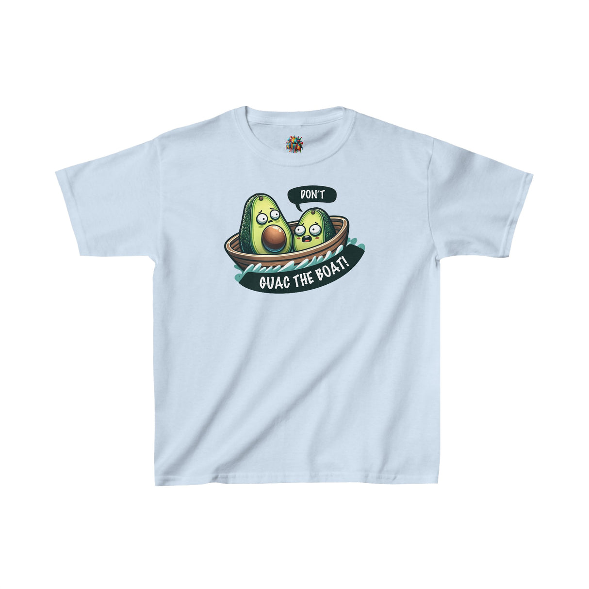 Guac the Boat - Youth Cotton T-Shirt - The Drip Monster