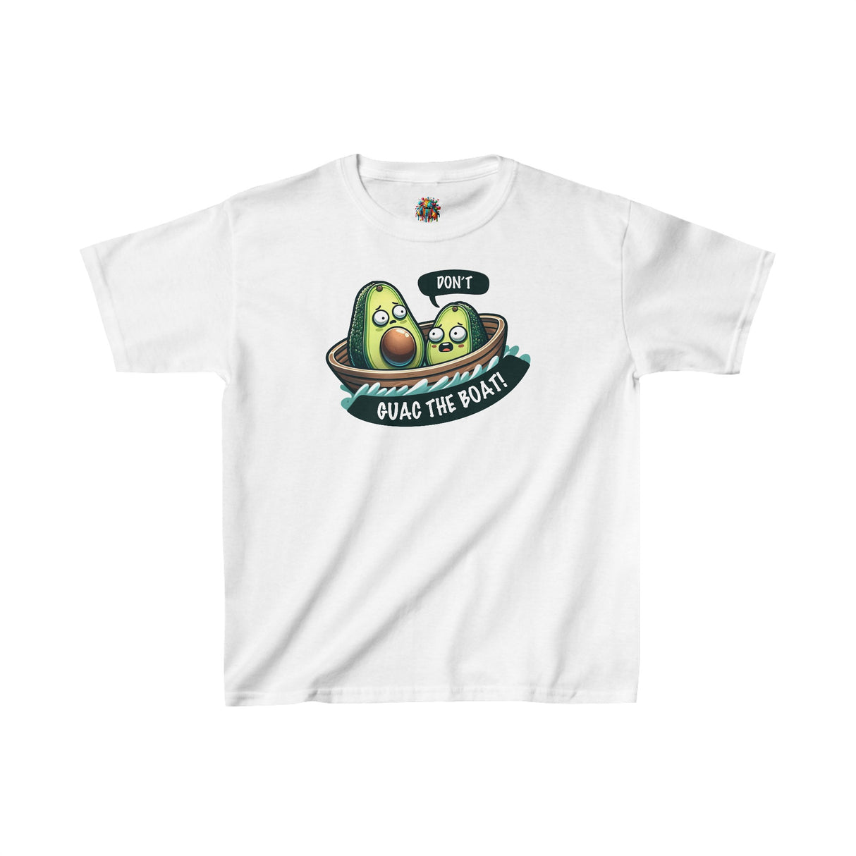 Guac the Boat - Youth Cotton T-Shirt - The Drip Monster