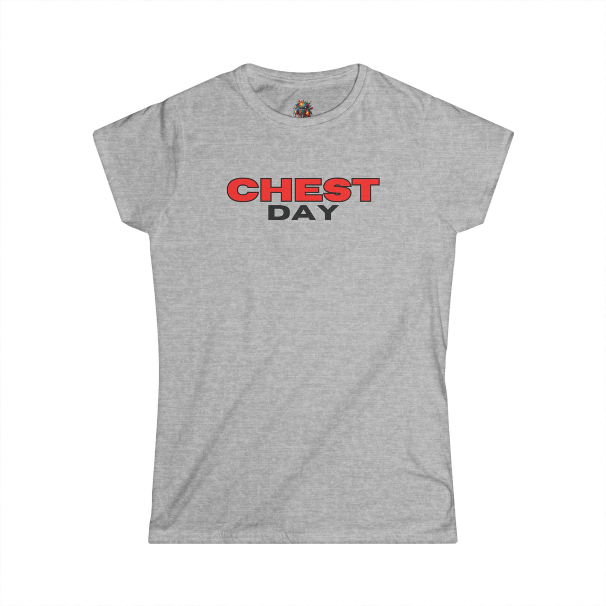 Chest Day - Women's Cotton T-Shirt - The Drip Monster