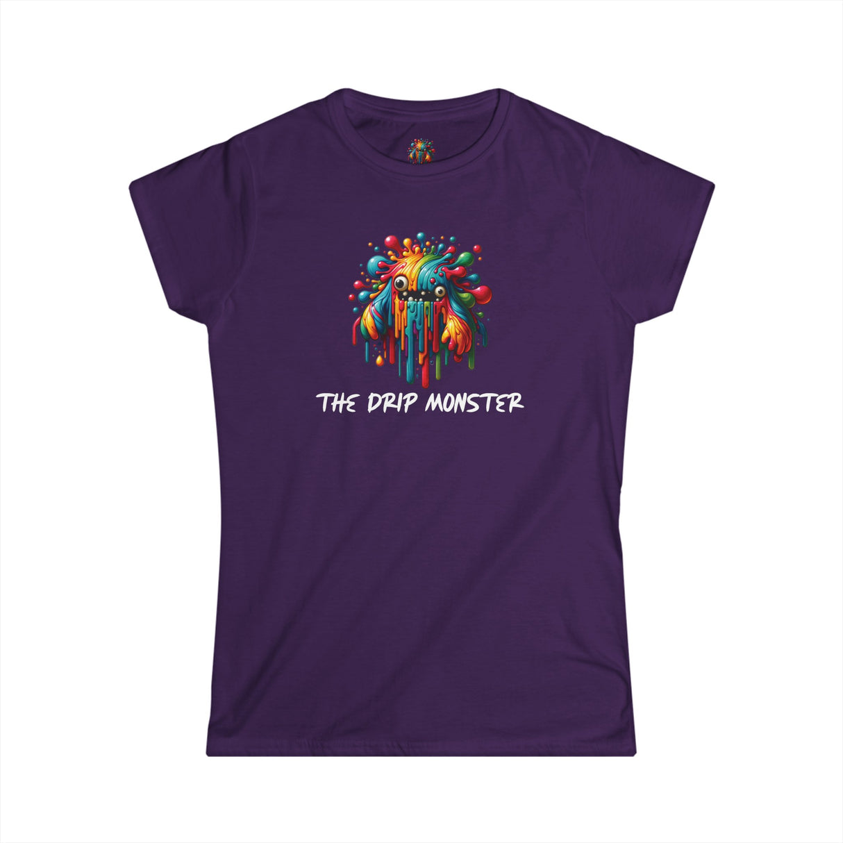 The Drip Monster - Women's Cotton T-Shirt - The Drip Monster