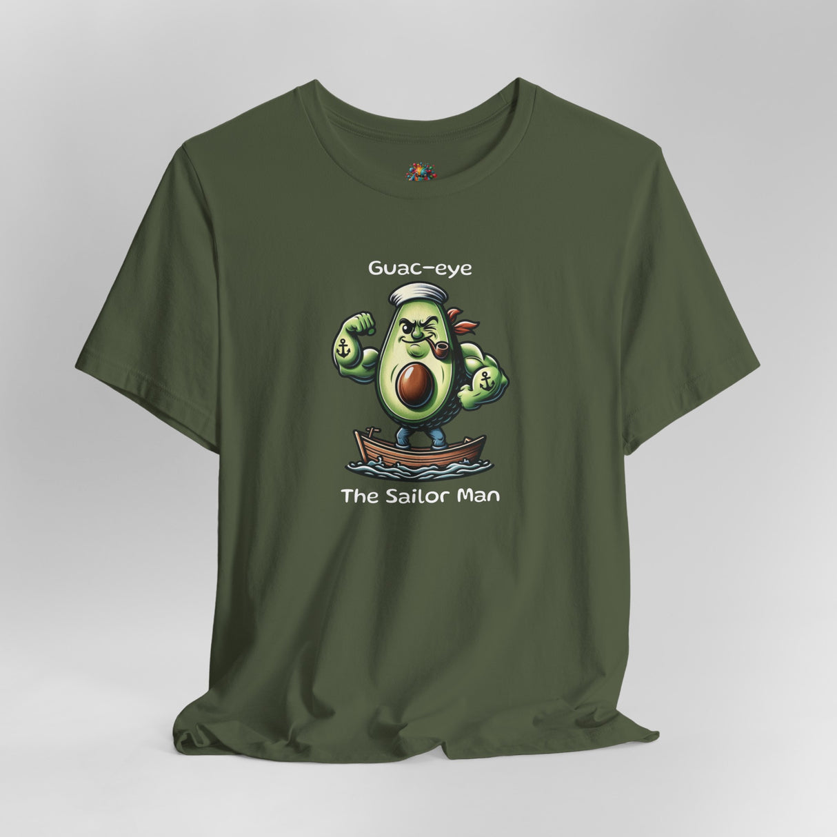 Guac-eye - Unisex Cotton T-Shirt - The Drip Monster