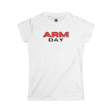 Arm Day - Women's Cotton T-Shirt - The Drip Monster