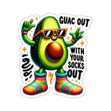 Guac Out - Sticker - The Drip Monster