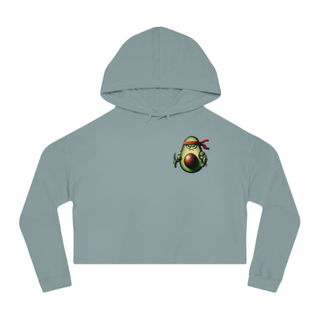 First Guac - Women’s Cropped Hoodie - The Drip Monster