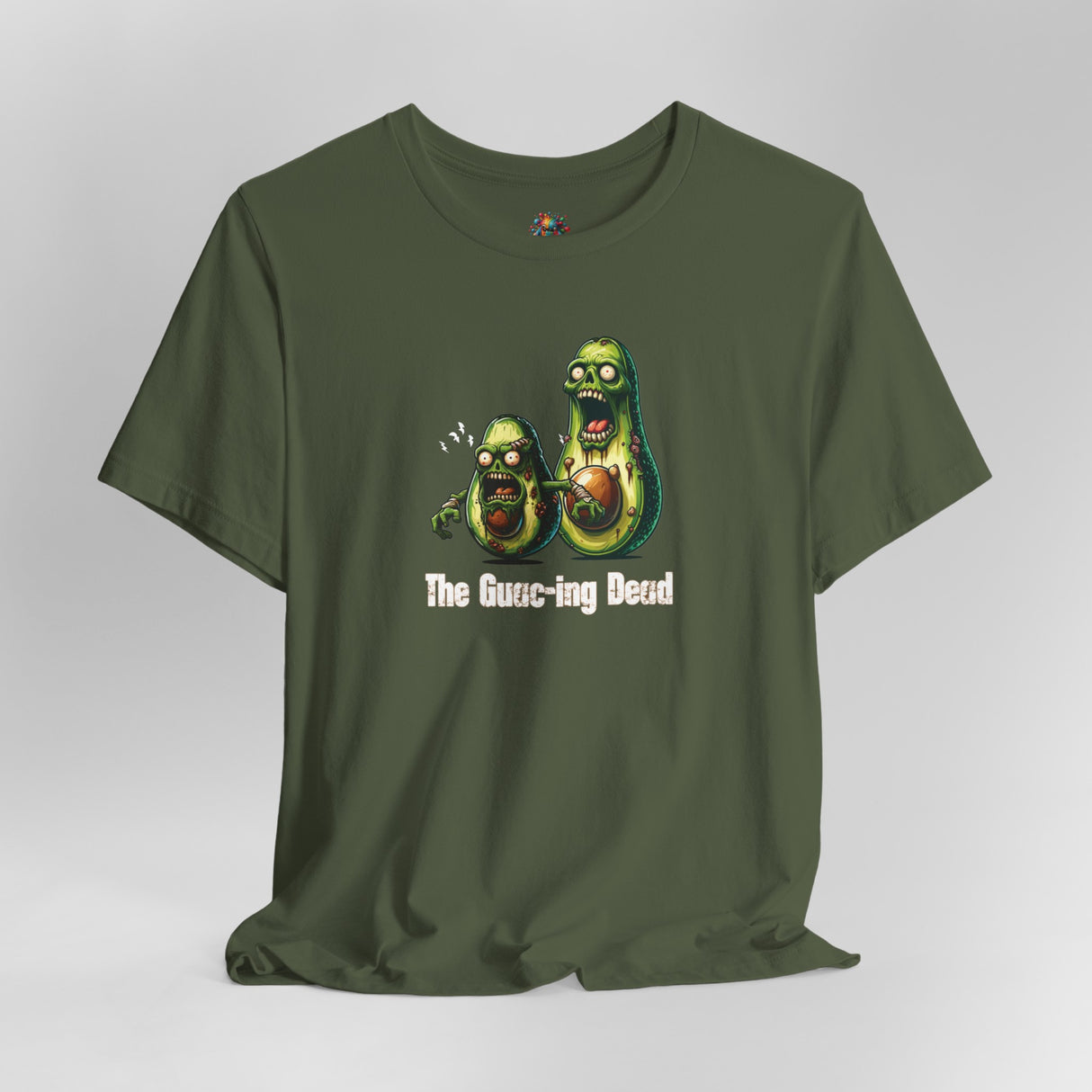 The Guac-ing Dead - Unisex Cotton T-Shirt - The Drip Monster