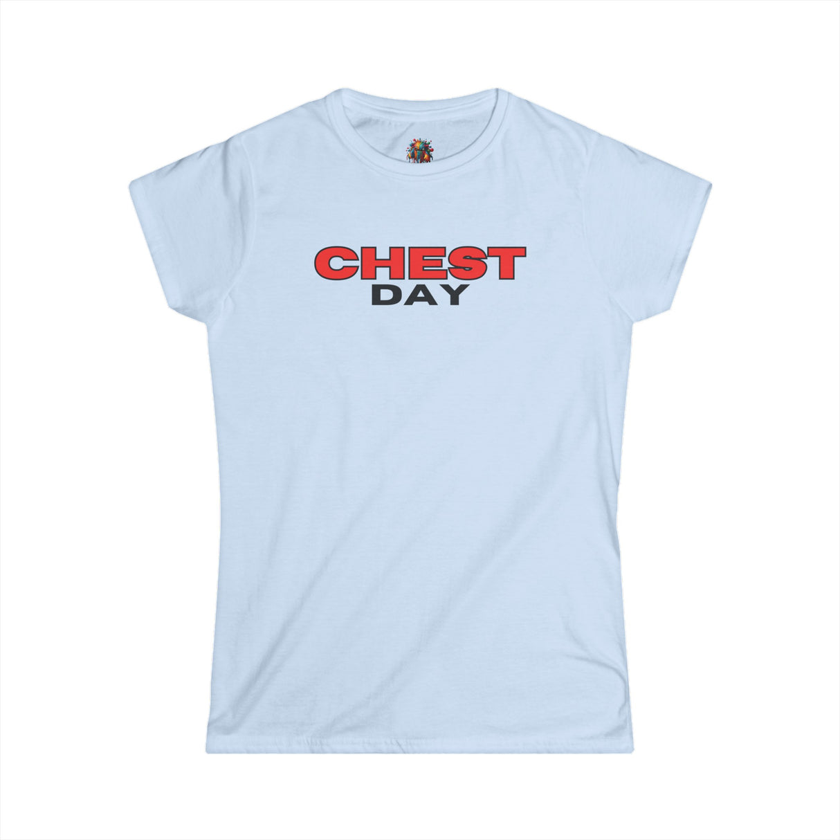 Chest Day - Women's Cotton T-Shirt - The Drip Monster