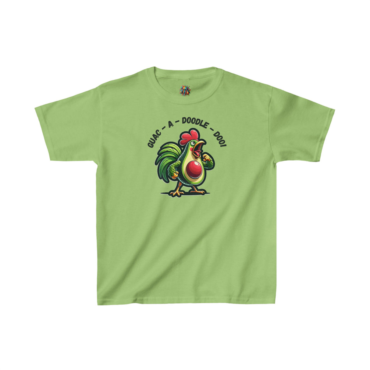 Guac-a-Doodle-Doo - Youth Cotton T-Shirt - The Drip Monster