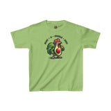 Guac-a-Doodle-Doo - Youth Cotton T-Shirt - The Drip Monster