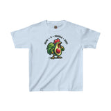 Guac-a-Doodle-Doo - Youth Cotton T-Shirt - The Drip Monster