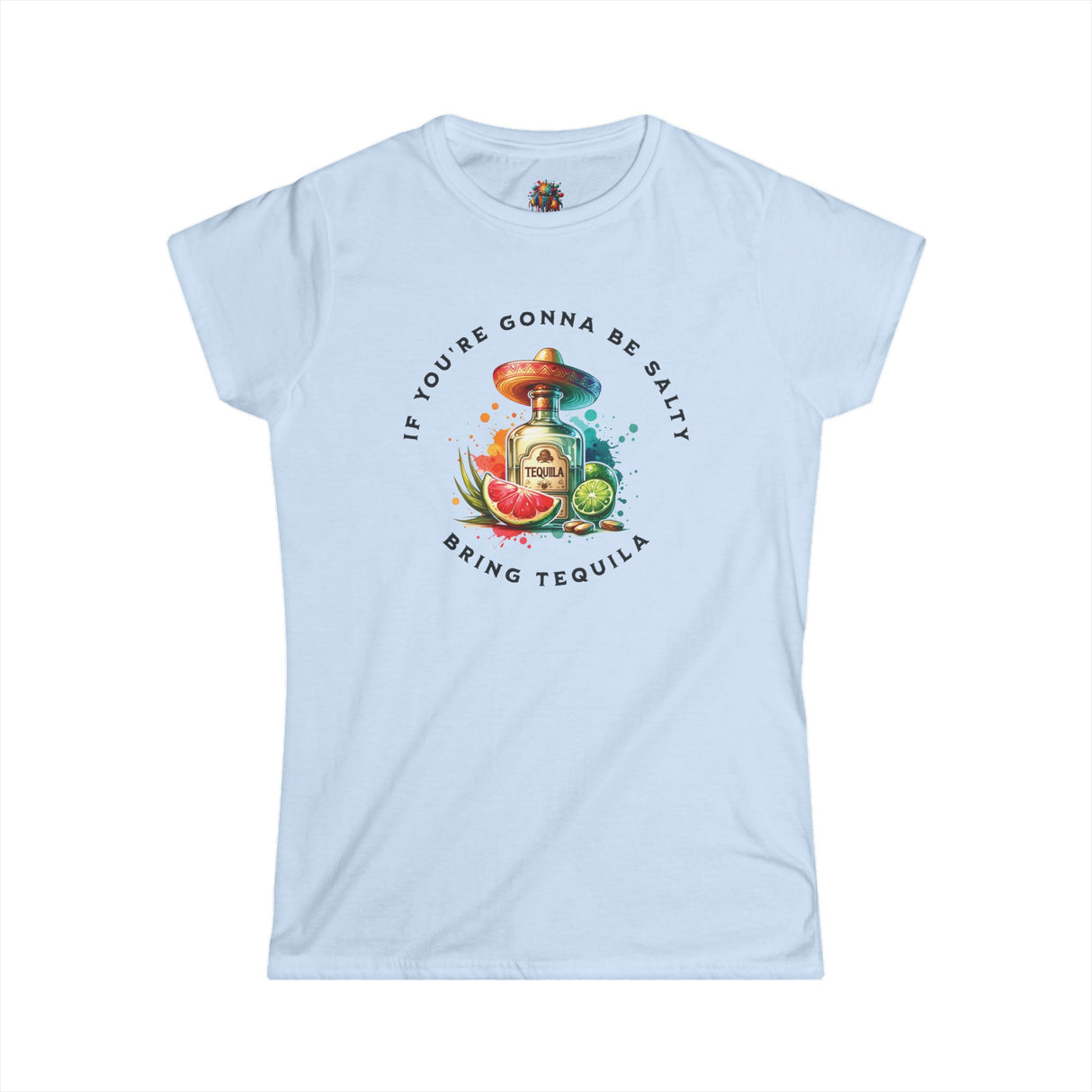 Bring Tequila - Women's Cotton T-Shirt - The Drip Monster