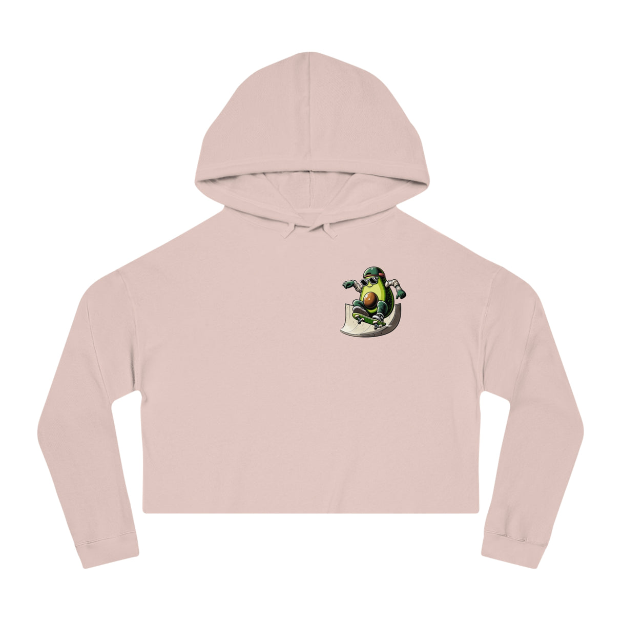 Tony Guac - Women’s Cropped Hoodie - The Drip Monster