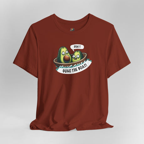 Guac the Boat - Unisex Cotton T-Shirt - The Drip Monster