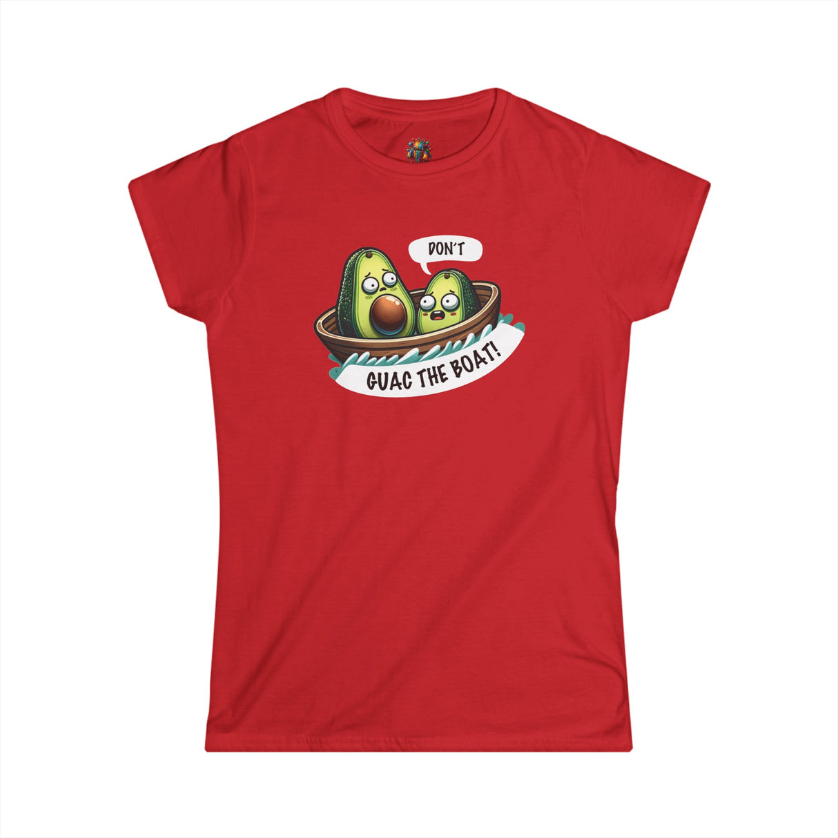 Guac the Boat - Women's Cotton T-Shirt - The Drip Monster