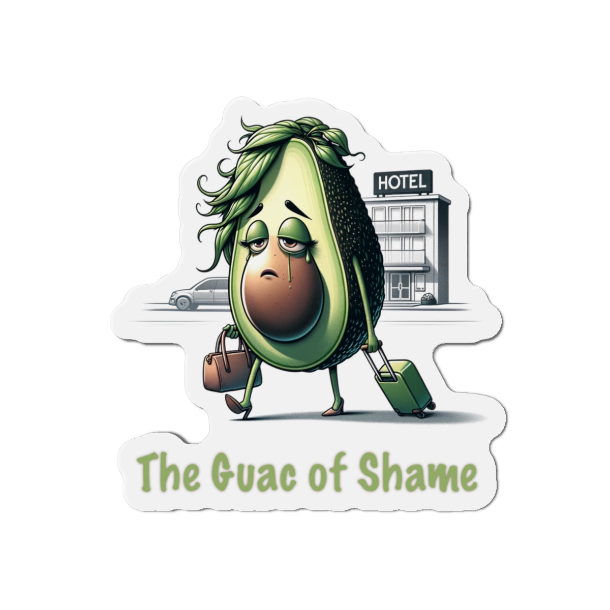 Guac of Shame - Magnet - The Drip Monster