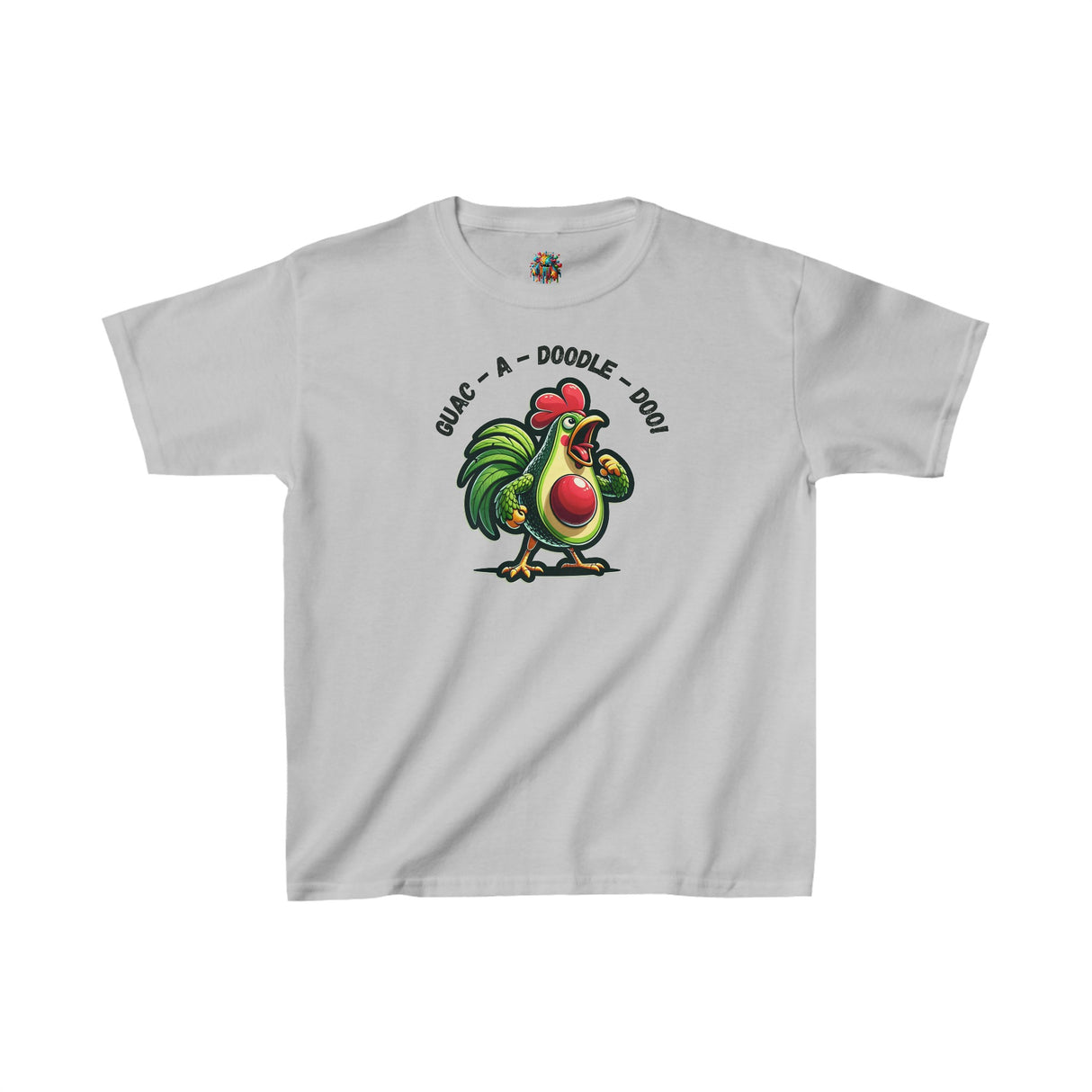 Guac-a-Doodle-Doo - Youth Cotton T-Shirt - The Drip Monster