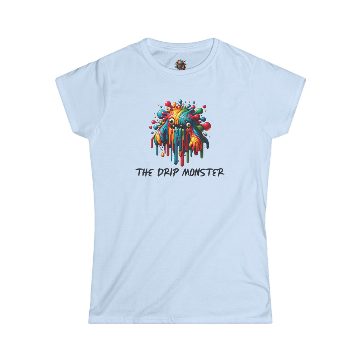 The Drip Monster - Women's Cotton T-Shirt - The Drip Monster